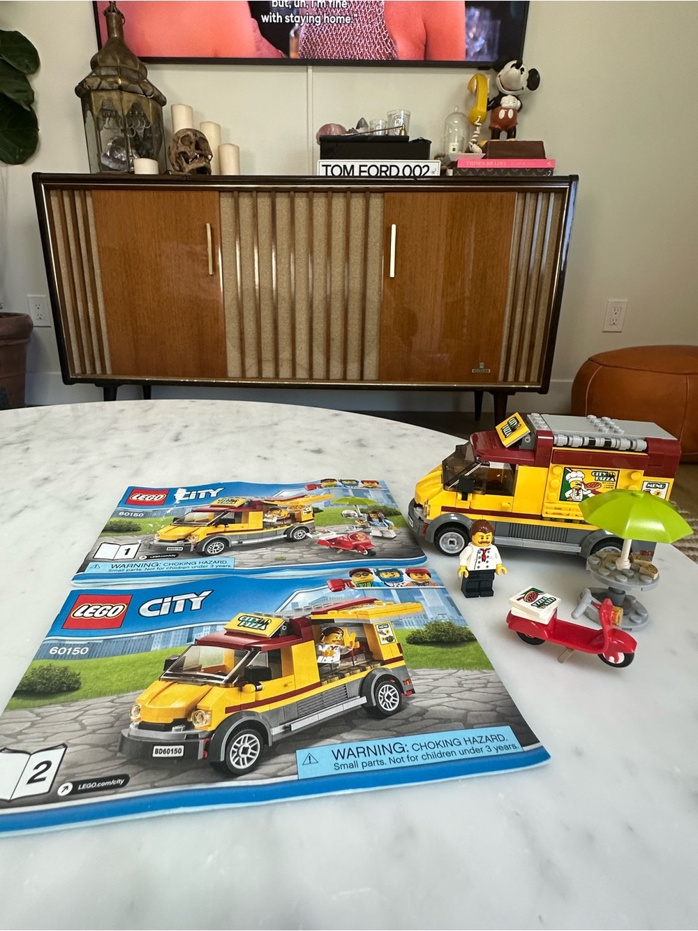 Lego City 60150 Pizza Delivery Truck*NEAR-Complete Set